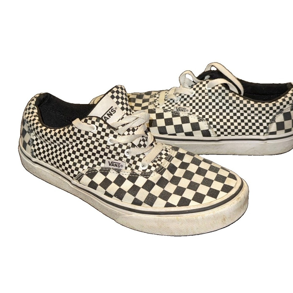 Vans Old Skool Mixed Checkerboard Black White Youth Size 6 US 508731 Skate Shoes
